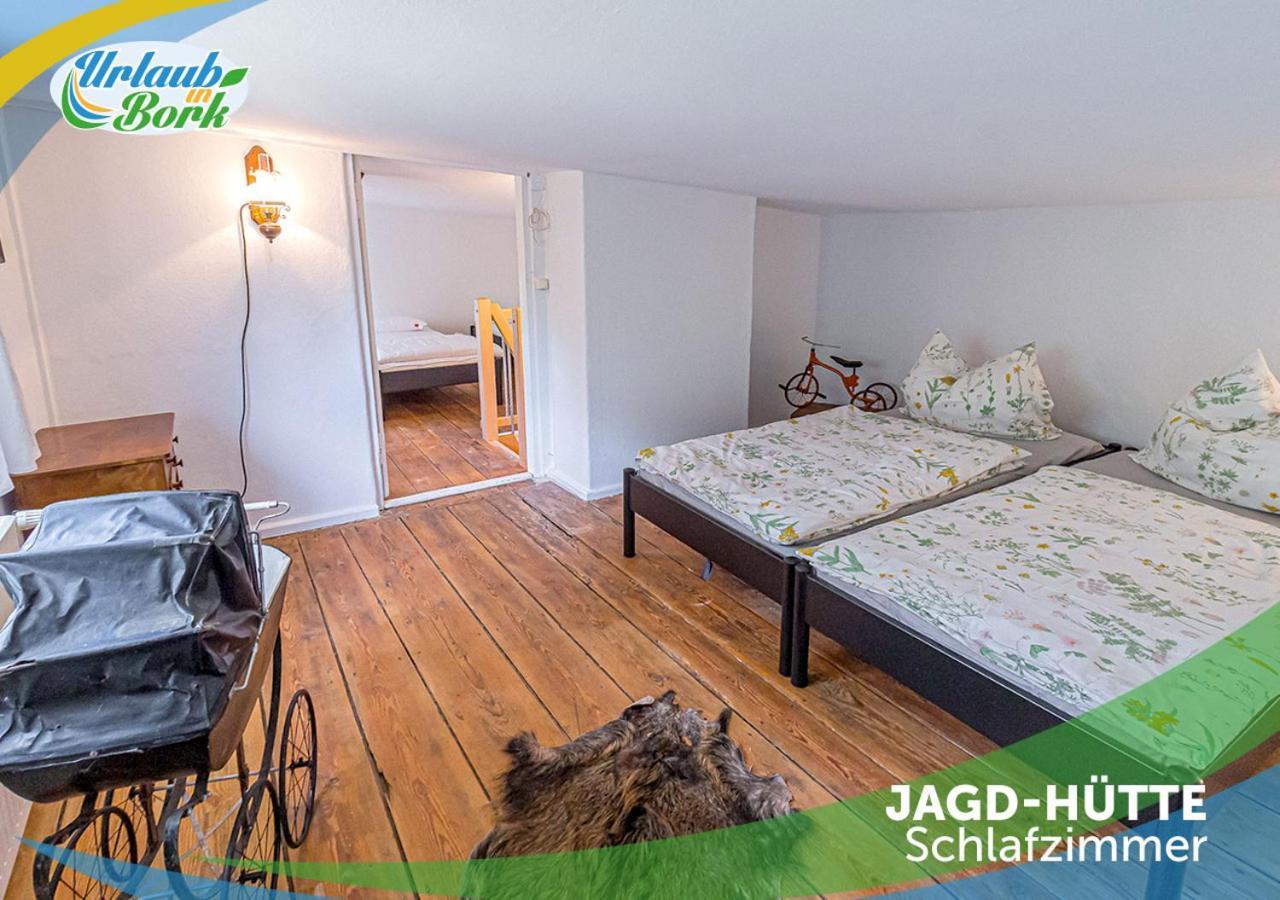 Вілла Jagd-Angler-Holzhaus-Im-Wald-Am-See Киріц Екстер'єр фото