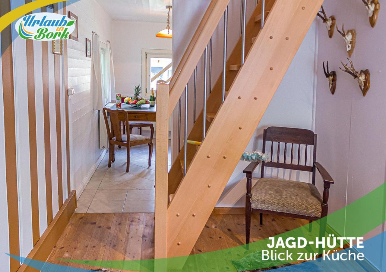 Вілла Jagd-Angler-Holzhaus-Im-Wald-Am-See Киріц Екстер'єр фото
