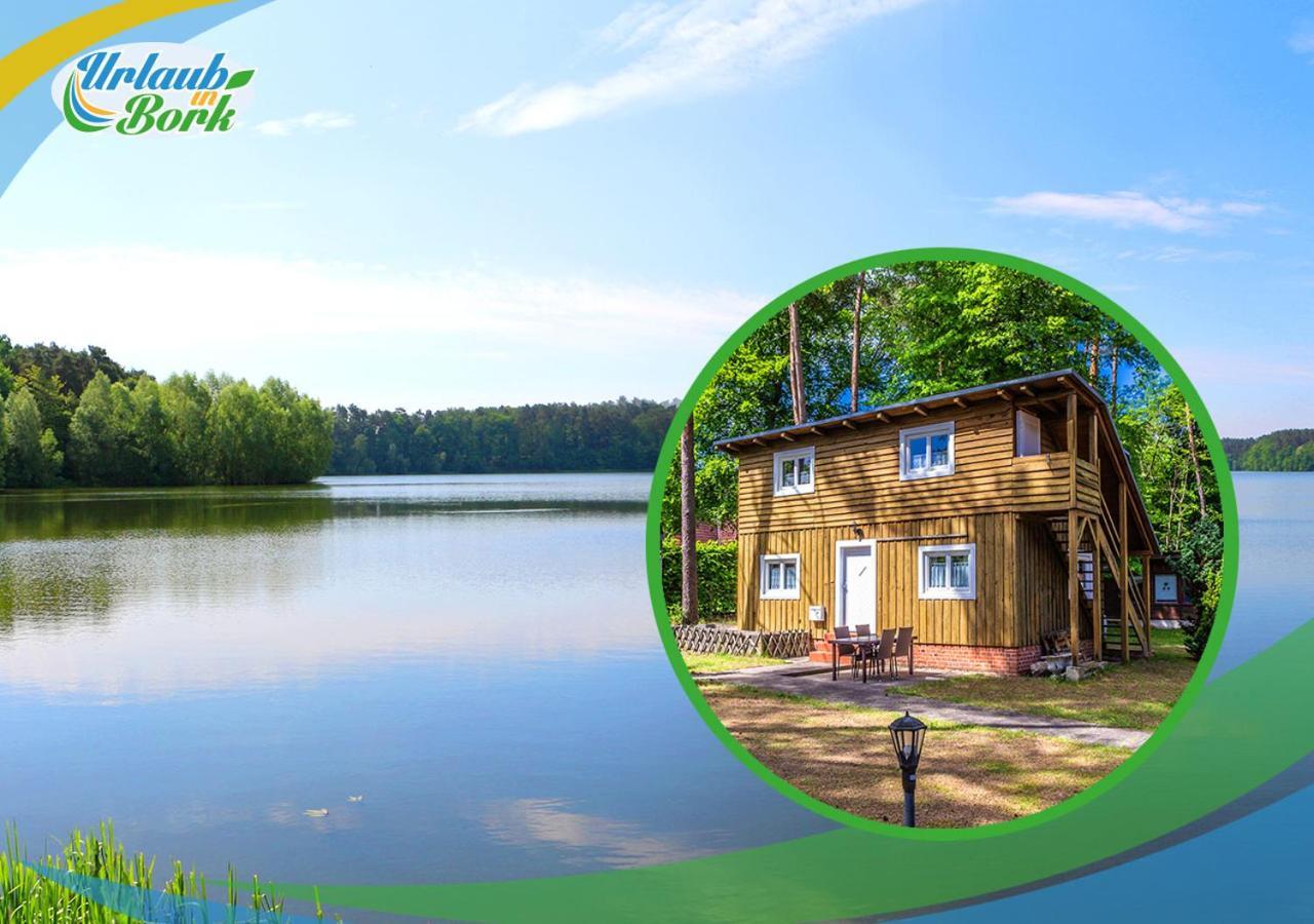 Вілла Jagd-Angler-Holzhaus-Im-Wald-Am-See Киріц Екстер'єр фото