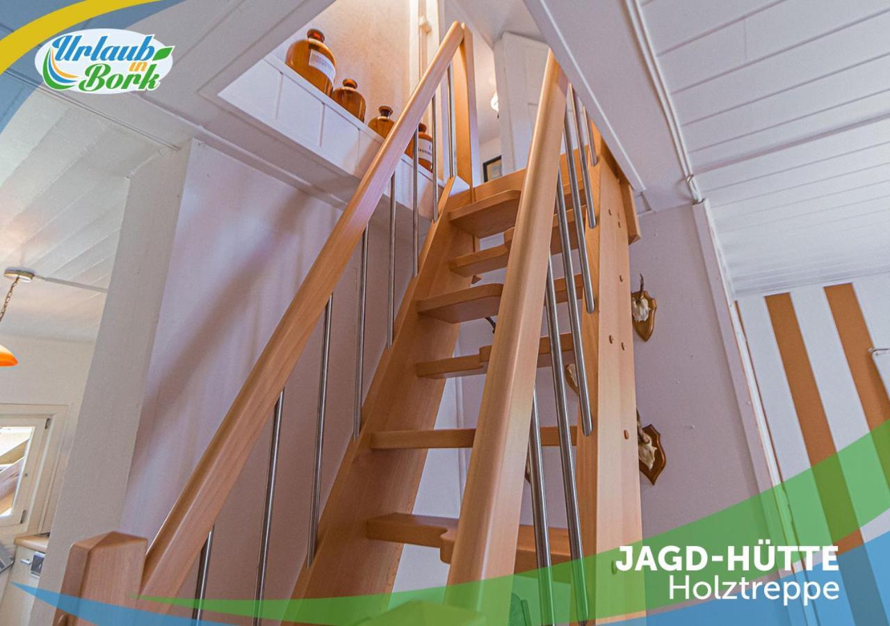 Вілла Jagd-Angler-Holzhaus-Im-Wald-Am-See Киріц Екстер'єр фото
