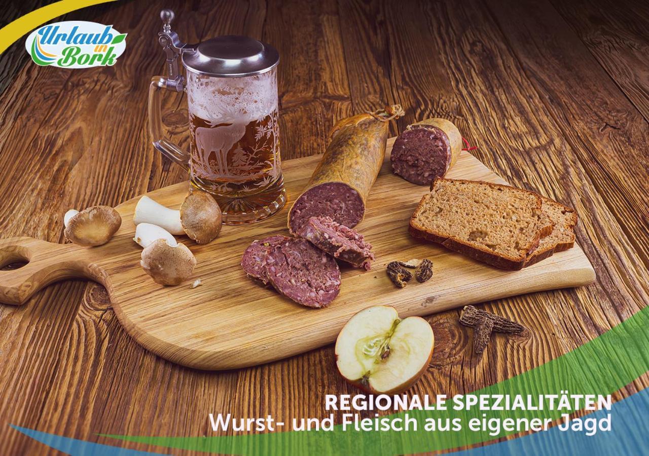 Вілла Jagd-Angler-Holzhaus-Im-Wald-Am-See Киріц Екстер'єр фото