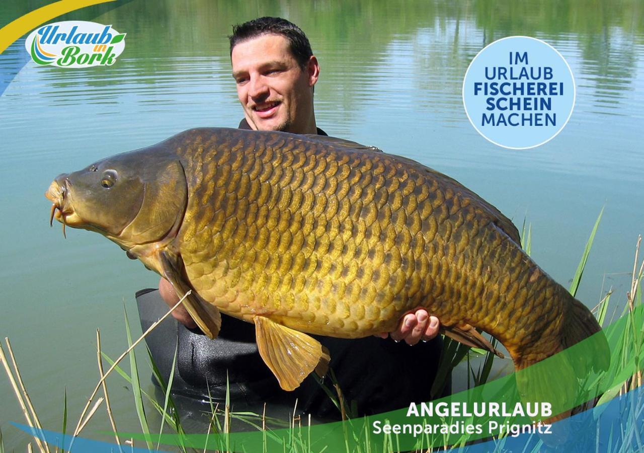 Вілла Jagd-Angler-Holzhaus-Im-Wald-Am-See Киріц Екстер'єр фото
