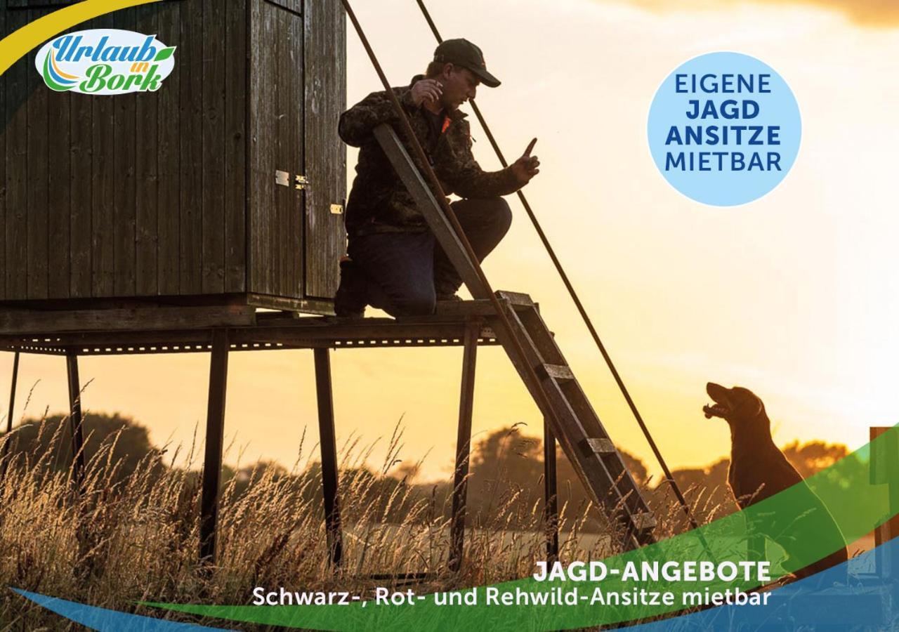 Вілла Jagd-Angler-Holzhaus-Im-Wald-Am-See Киріц Екстер'єр фото