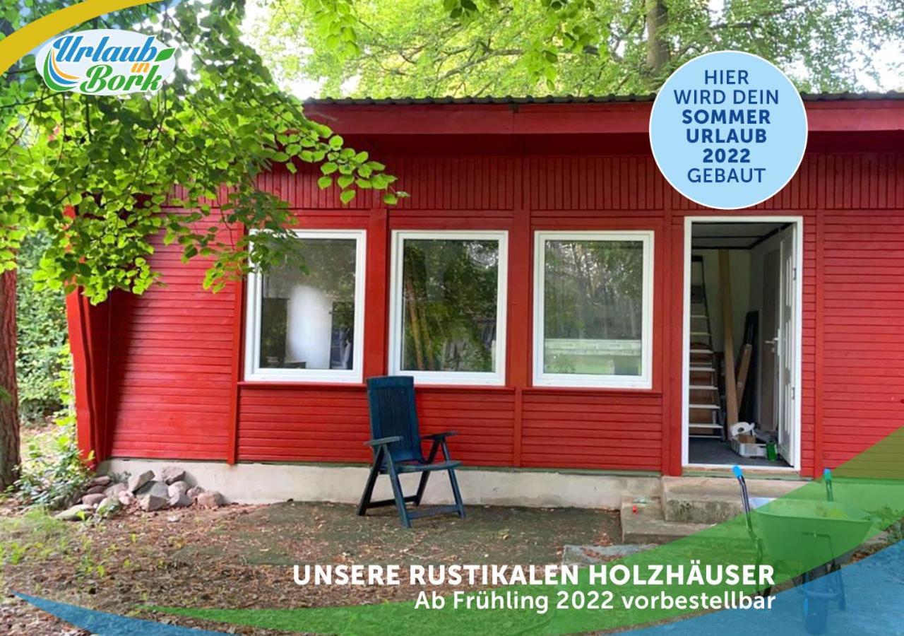Вілла Jagd-Angler-Holzhaus-Im-Wald-Am-See Киріц Екстер'єр фото